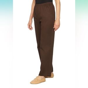 NEW Alfred Dunner Brown Pants